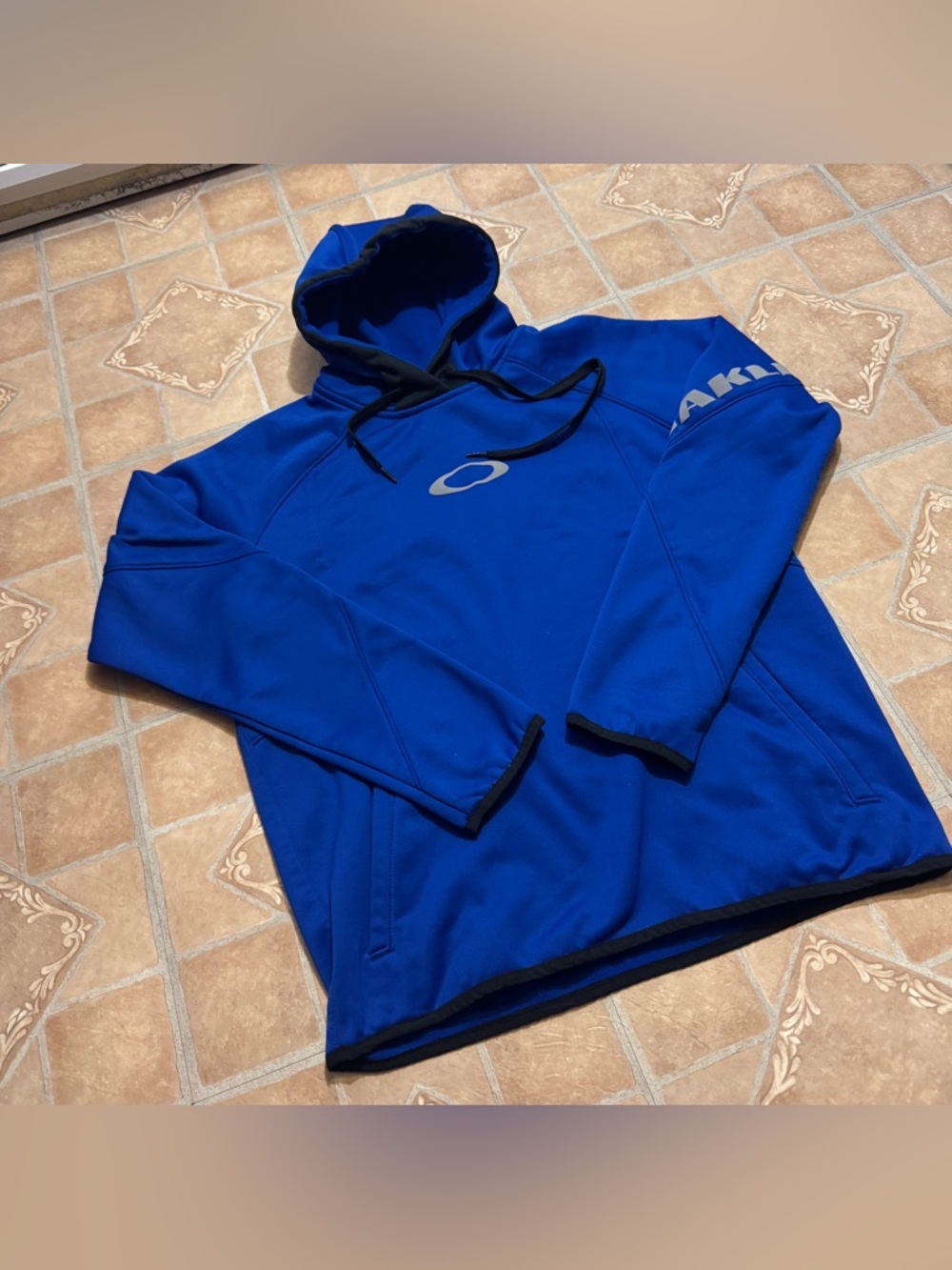 Oakley Fleece Tech Hoodie / Pullover – Royal Blue – Men's Size Medium